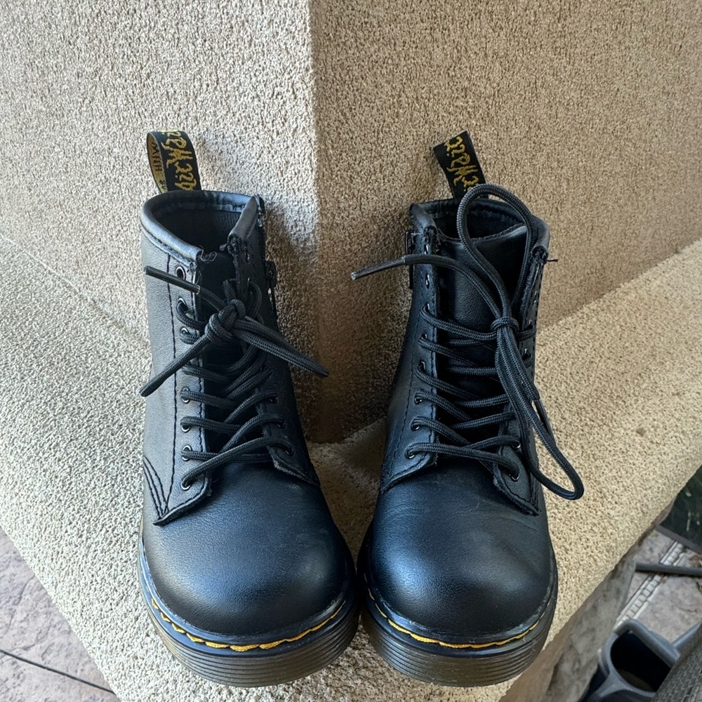 Doc Marten size 10 in kid! Perfect condition.